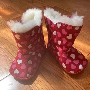 Toddler UGG Booties w/hearts